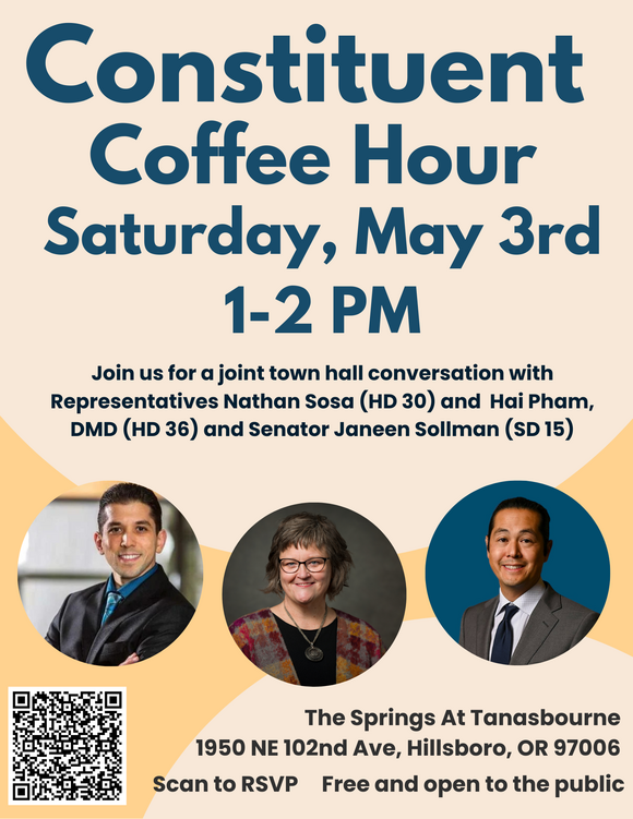 Joint Town Hall meeting flyer