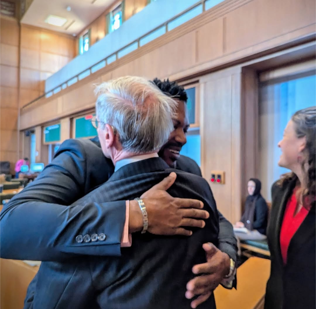 Welcoming Congressman