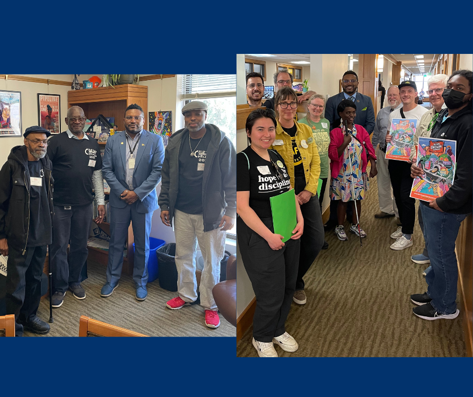 Collage of Rep Nelson with Constituents