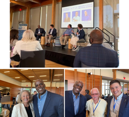 Greg Johnson visiting WEA policy event