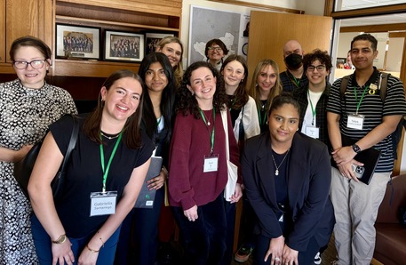 UO students visit the capitol