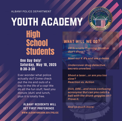 Albany PD Youth Academy