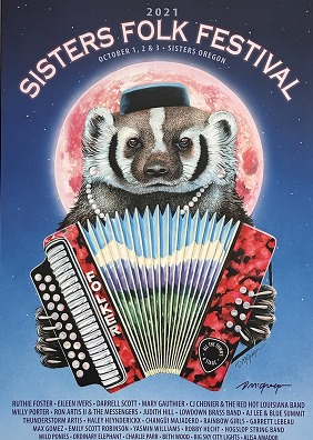 Sisters Folk Festival Poster