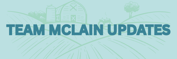 SECTION HEADER: Team McLain Updates
