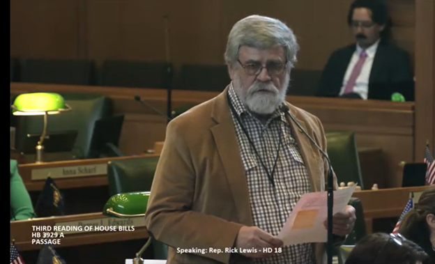 HB 3929 Lewis Speaks on the House Floor