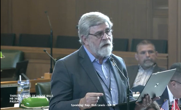HB3646 Lewis Speaks on the House Floor