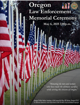 Oregon Law Enforcement Memorial Ceremony
