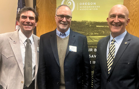 Rep. Boice Touring Outstanding Southern Oregon District 1 Douglas County Wineries