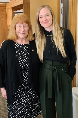 Rep McLain and her daughter