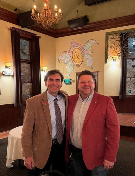 Sen. David Brock-Smith and Rep. Court Boice