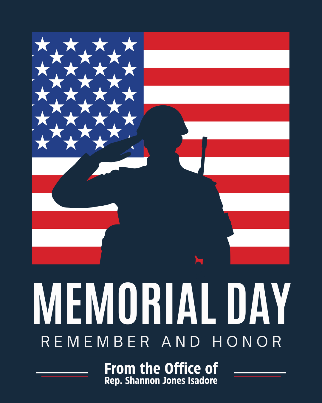 Memorial Day graphic