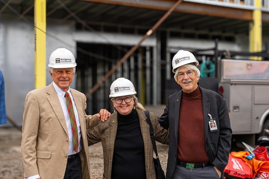 Pat, Deb, and Tim Photo from Bridgeway.