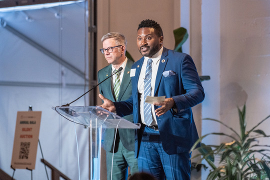 Rep Nelson Speaking at Gala