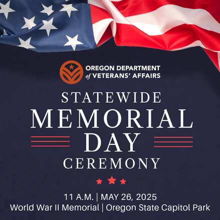 Memorial Day Event Flyer