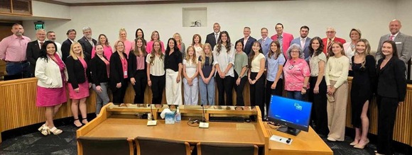 Girls Sports Group Photo