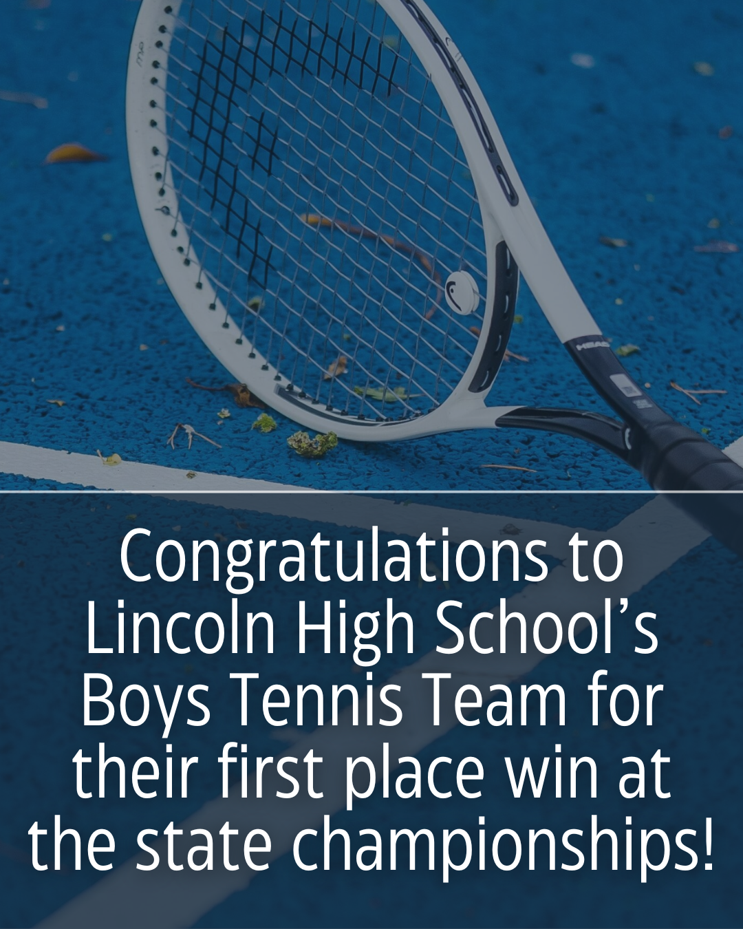 Lincoln HS Tennis Team 