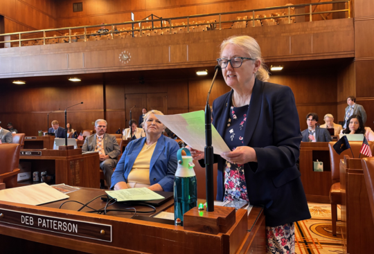 Photo with LeAnn on the floor.