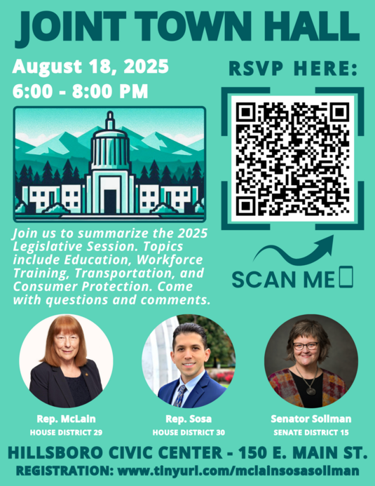 Joint Town Hall Flyer