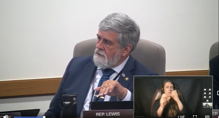 Rep. Lewis Bills Sponsored