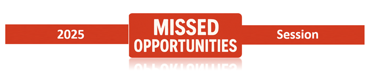 Missed Opportunities