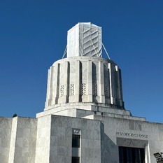 Gold Man Covered for Regilding
