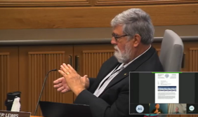 Rep. Lewis crossed hands