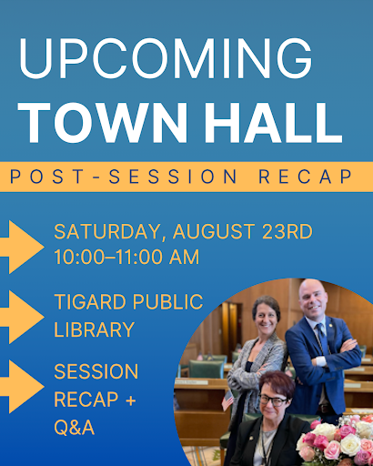 Upcoming Town Hall