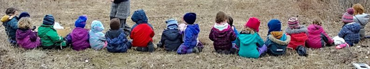 kids in the field
