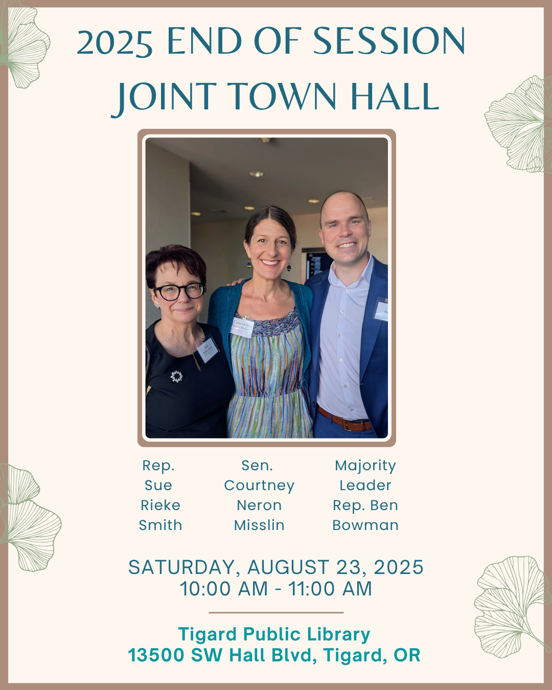 town hall graphic