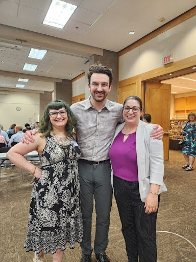 From left to right: Anne Marie Bäckström, Zack Surmacz, Farrah Chaichi 