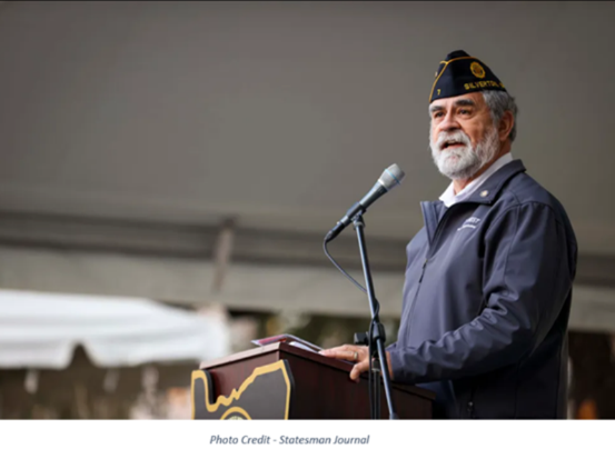 Rep. Lewis Speaking to Veterans