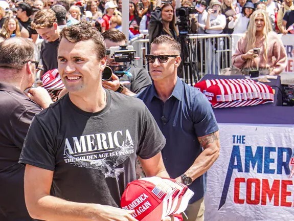 Charlie Kirk - USA Hero