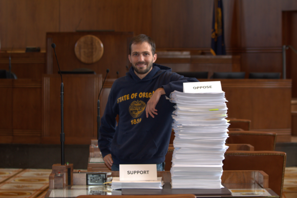 Testimony vs. staffer