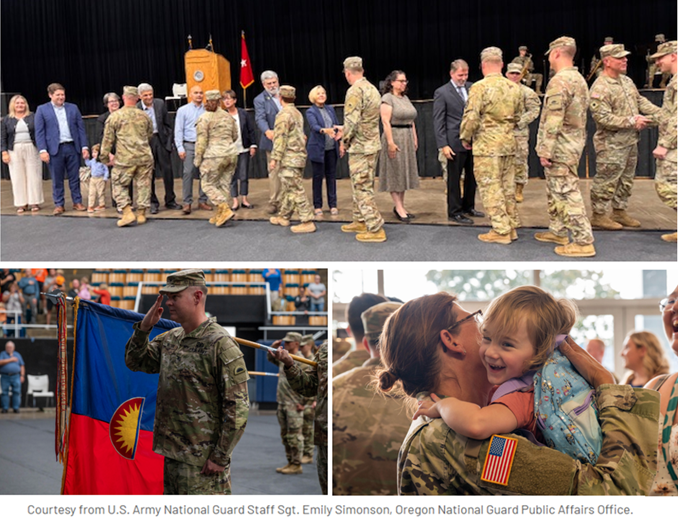 Welcome Home ONG 41st Infantry Brigade Combat Team