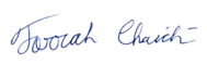 Rep. Chaichi Signature 
