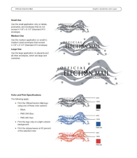 Official Election Mail Logo