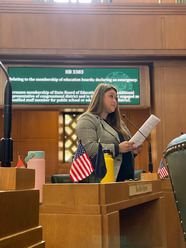 Rep. Hoa Nguyen speaking on the Floor of the House