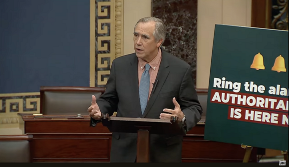 Merkley Marathon speech