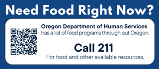 Need food right now? Call 211 or click for resources