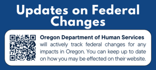 Click for updates from ODHS on federal changes