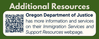 Additional immigration resources for the DOJ