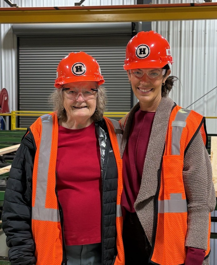 Lumber Tour Family Photo