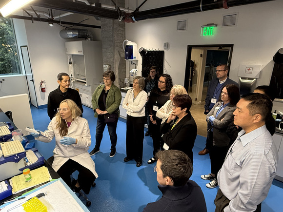 Lab Demonstration at Biotech Caucus Event