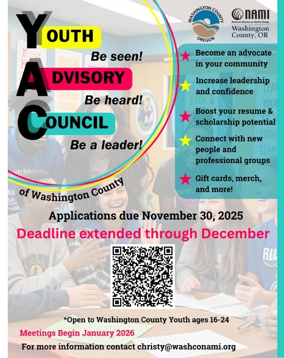 NAMI Washington County Youth Council