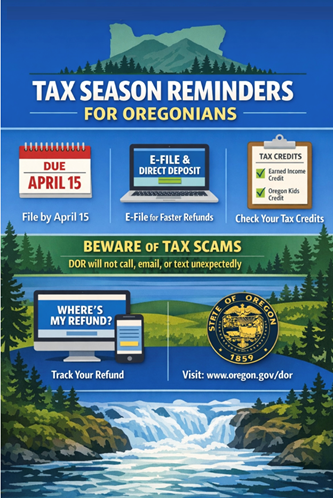 Tax Season Reminders