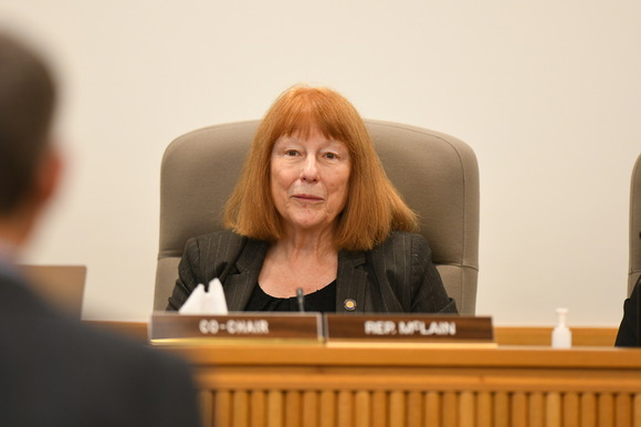 photo of Rep McLain in committee