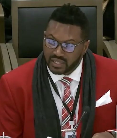 Rep Nelson photo at committee