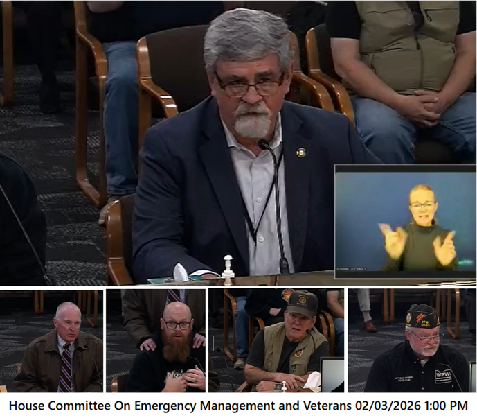 HB 4099 Rep. Lewis Testifies before HEMV