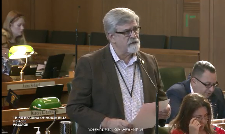 HB 4099 - Rep. Lewis speaking on the House floor