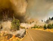 Wildfire in Oregon